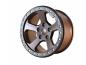Preview: Alufelge 9x17 ET4 Bawarrion Bon'Z Beadlock², Dark Bronze mit TÜV