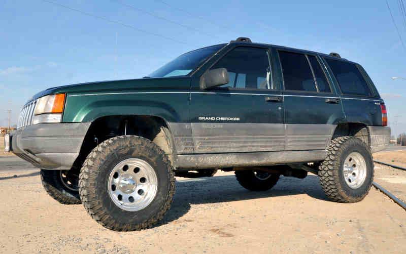 3.5'' Jeep Grand Cherokee ZJ chassis 1993-1998 V6 RCX suspension