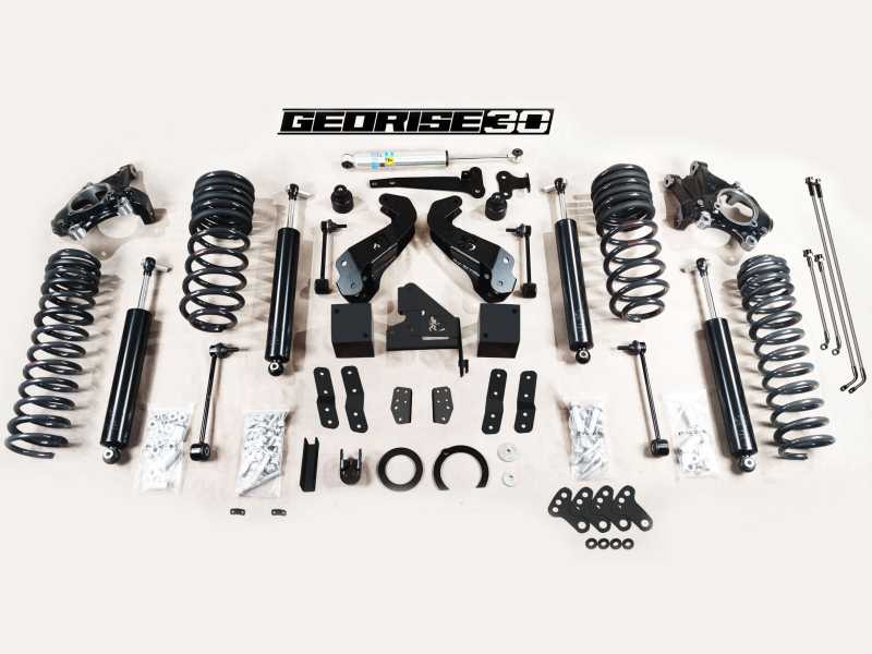 3" Georise suspension Jeep Wrangler JL & JT