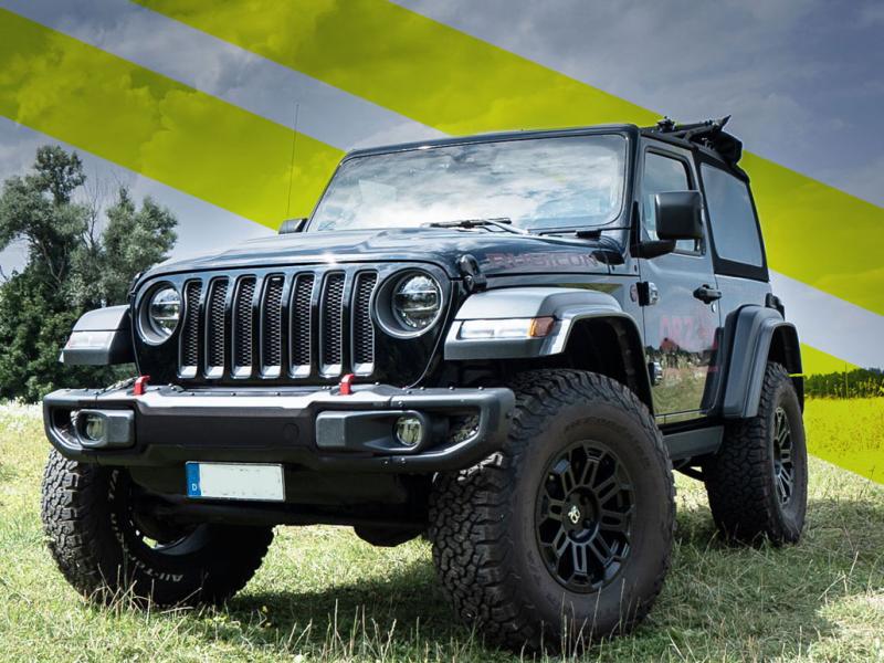 Kotflügelverbreiterung +38mm  für Wrangler JL