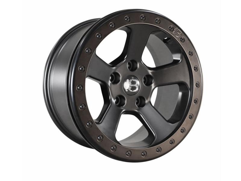Alloy Wheel 8x17 ET19 Bawarrion Bon'Z Beadlock², black with TÜV