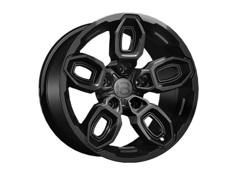 Alufelge 9x17 ET4 Bawarrion Bee, Schwarz Matt mit TÜV