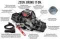 Winch Warn ZEON 12-S with Spyduraseil 5400kg 12Volt