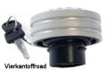 Tank cap aluminum lockable Jeep Wrangler TJ - JK year 01-17